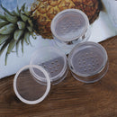 8ML Plastic empty cosmetic bottle sifter container puff jars container screw  ME