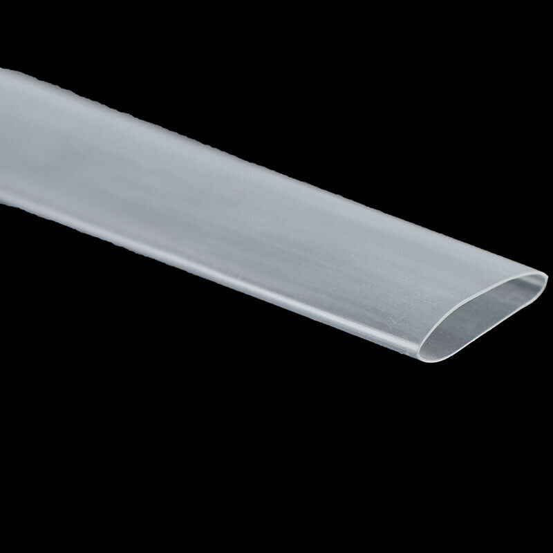150Pcs 100mm 2:1 Heat Shrink Tubing Polyolefin Transparent Tube Sleeving S^T.AU