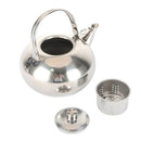 Stainless Steel Tea Pot Coffee Lightweight Removable Infuser Kettle 1.5L