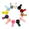 Cute 10pcs  Infant Baby Girls Soft Plush Ball Hair Clip Hairpin Lovely LJ