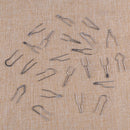 23x 1mm Pyrography Wire Tips Nibs fit for 30-50W Adjustable Wood Burning Machine