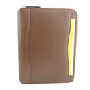 Professional Business Portfolio Briefcase Style Organizer Folder with Handl