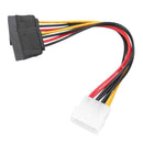 20cm 4Pin IDE to 2 Serial ATA SATA Power Supply Cable Hard Drive Adapter Cord