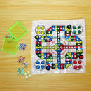 Family Mini Flying Chess Travel Entertainment Board Game For Kids Adults