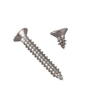 200Pcs M3 Stainless Steel Flat Head Screws Kits High Strength Self-Tapping