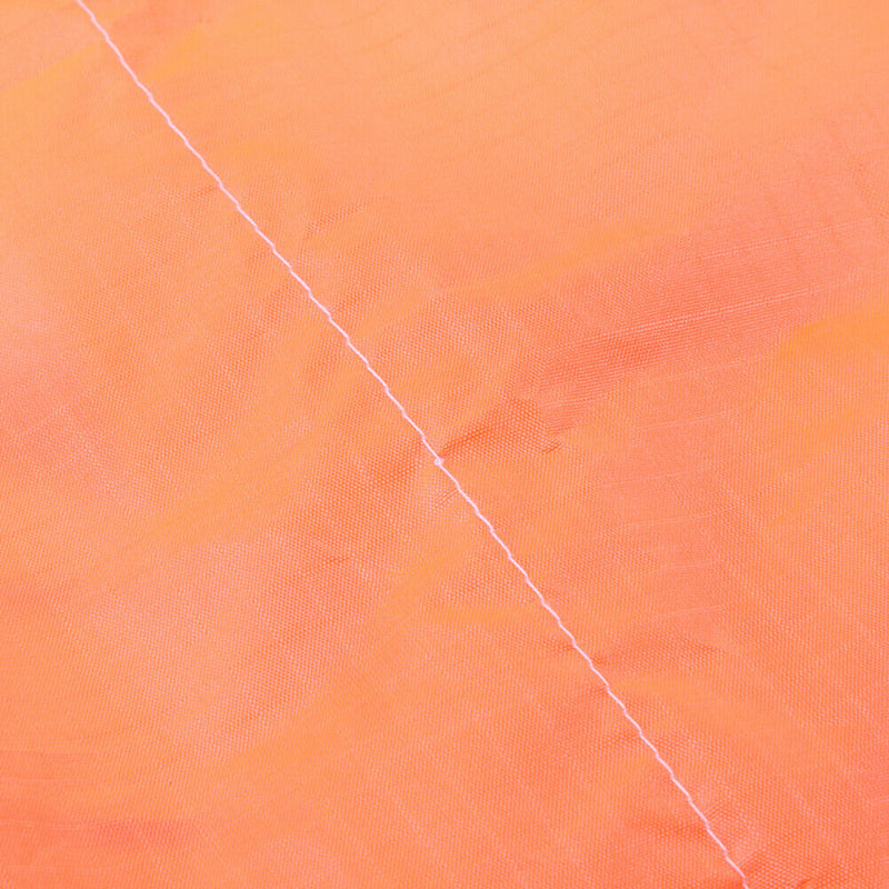 Dual Line Stunt Parafoil Parachute Rainbow Sports Beach Kite (Orange)