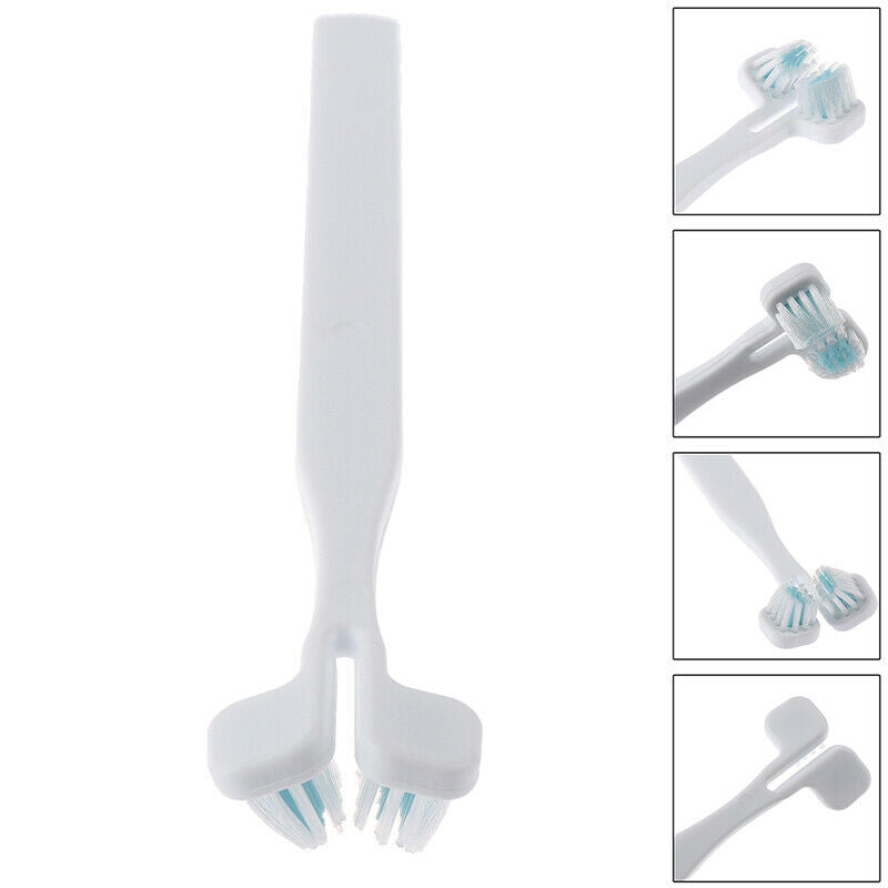 Double Heads Teeth Brushing Breath Freshener Oral Care for Dog Cat Kitten