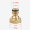 Autowaschwasserpistole Universal Joint Quick Pipe Connector Schlauch