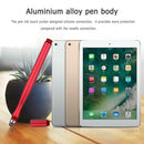 WK132 Round+6.0 Fabric Tip Touch Screen Capacitive Stylus Pen (Red)