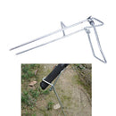 Outdoor Professional Adjustable Support Stand Spring Fishing Rod Rest Holders BX