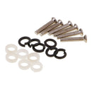 6 Pieces Acoustic Guitar Tuning Peg Key Tuner Button Cap with Screws Machine