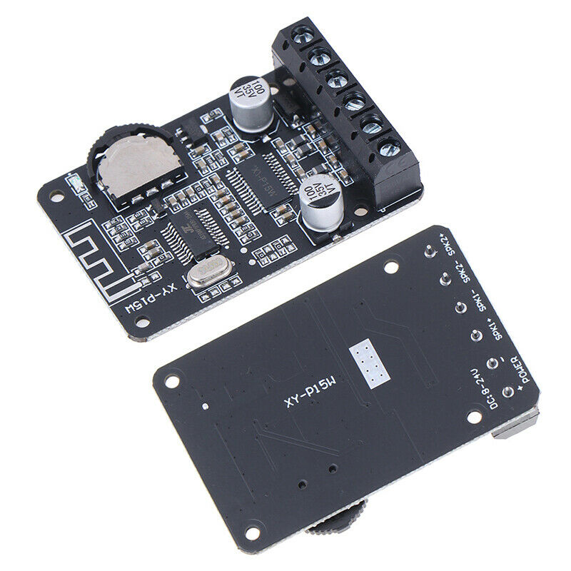 15W Bluetooth Receiver Module With 12V/24V Power Amplifier Dual-Channel Boar Bj