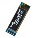 0.91 inch IIC I2C SPI 128x32 White OLED LCD Display Module For Arduino PIC