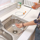 Bendable Drain Clog Water Sink Cleaning Hook Dredge Sewer Tool Pipe Hair Remover