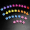 20PCS Mini Hair Claws Multi Colors Hair Clips Butterfly Shape Hair Clamps New