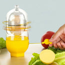 Egg Scrambler Shaker Whisk Hand Egg Maker Eggs Yolk White Mixer Kitc Nw