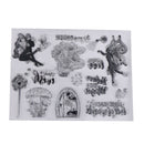 Transparent Clear Silicone Stamps Fairy for DIY Scrapbooking Card Making M&O