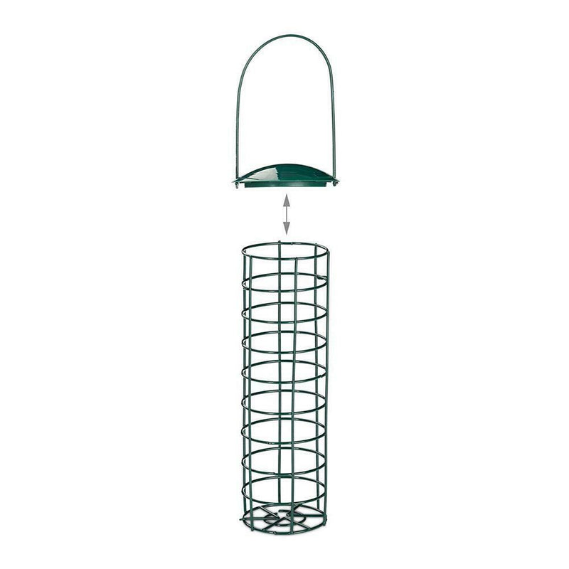 For Tit Small Wild Birds Dark Green Pet Feeder Bird Feeder Food Dispenser