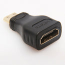 Mini HDMI Male to HDMI Female + Micro to HDMI Adapter Connector For HDTV