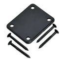 1 Set Electric Guitar Neck Plate with Screws for Strat Tele Guitar Precisio T3D2