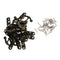 10Pcs Bird Breeding Nest Box DIY Screw Nuts Kits Fitting Nesting Lock