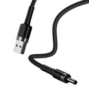 Baseus USB to DC 3.5mm Charging Cable HUB Fan 2A Power Supply Adapter Cord