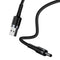 Baseus USB to DC 3.5mm Charging Cable HUB Fan 2A Power Supply Adapter Cord