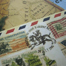 10 pcs DIY Scrapbooking Retro Style Paper Stickers Album Diary Craft Decoration