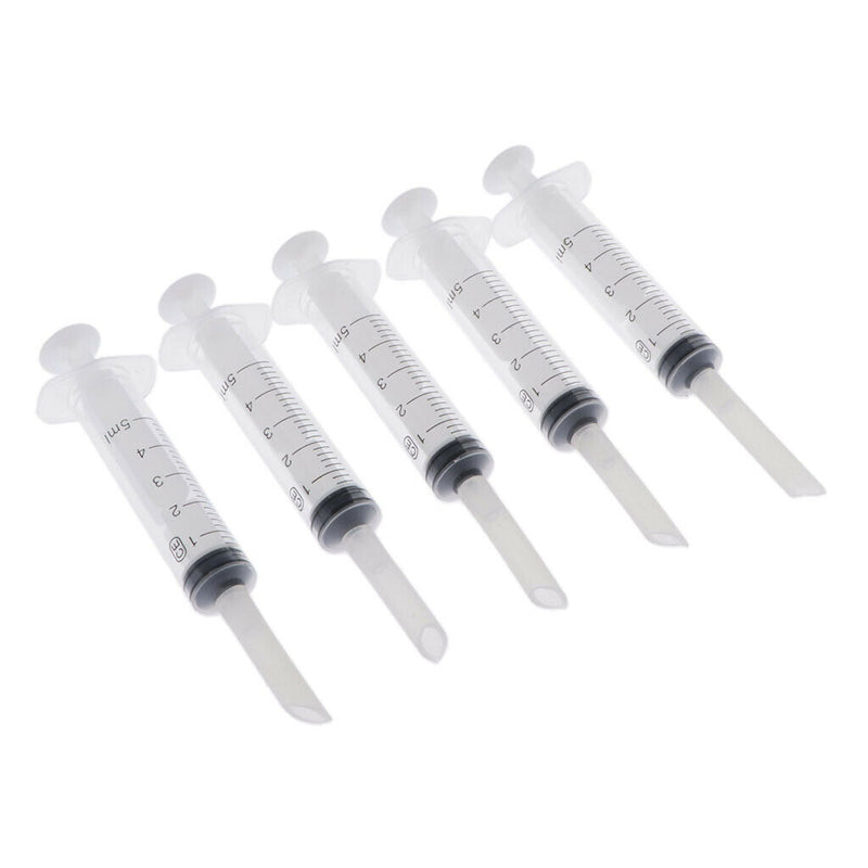 30x Parrot Feeding  Feeder Water Milk Feeder For Baby Birds 5ml 10ml 20ml