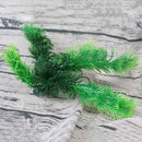 Aquarium Artificial Grass Plant Fish Tank Ornament Decoration Plastic Green Kit