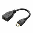 Mini HDMI to HDMI cable, Cable Creation 0.5ft Mini-HDMI Male to HDMI Female