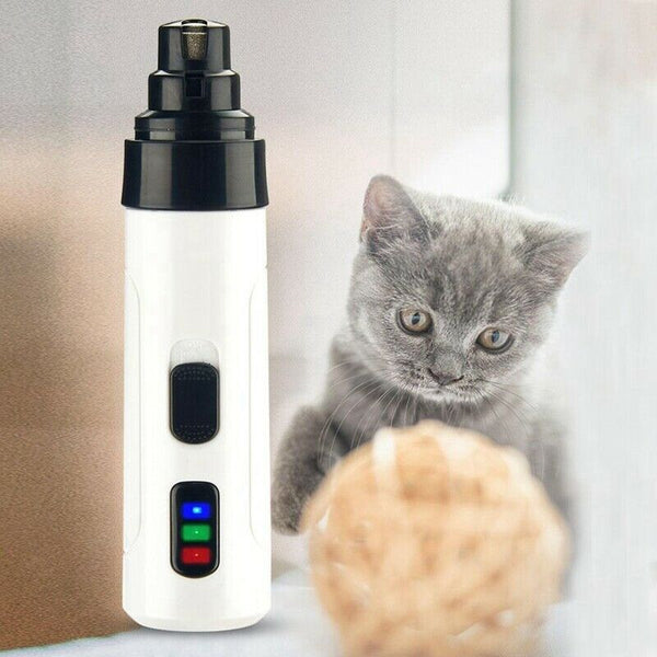 Professional Pet Nail Grinder Dog Electric Manicure Device USB Charging Cli