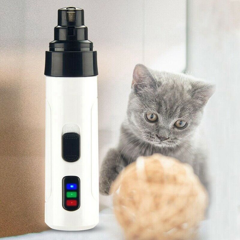 Professional Pet Nail Grinder Dog Electric Manicure Device USB Charging Cli