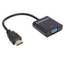 CableDeconn F0201 HDMI 1.2 Male to VGA Female Support HDCP Adapter Cable