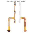 Volume button flex cable for meizu 3S/M3S metal power on off key flex cable ME