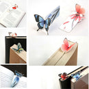 Creative Butterfly Bookmark  Cartoon Book Mark Paper Clip Office School ES