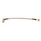 5X(6" SMA Male to SMA Right Angle Male Plug Jumper Pigtail Cable RG316 S9V3)
