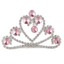 Hair Jewelry Little Princess Pink Crystal Hair Girls' Tiara Little Hair Com