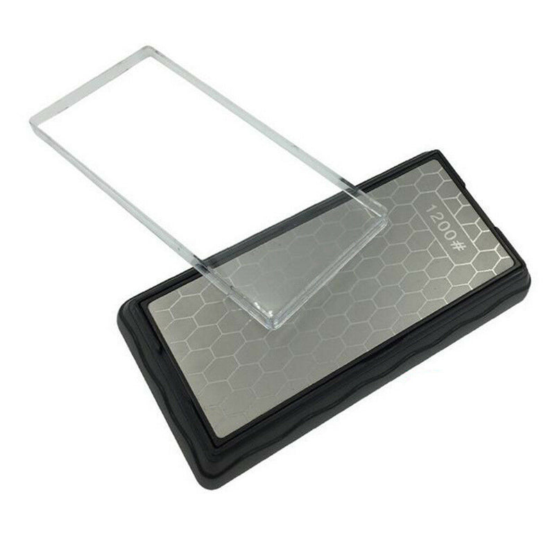 Double Sided Diamond Whetstone Chisel/Blade Sharpening Stone 400/1200