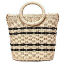 Fashion Round Straw Shoulder Bags Summer Style Women Rattan Crossbody Bags