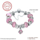 Cute Beads Women Rhinestone Pendant Hand Chain Girls Bracelet Jewelry Gift A