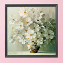 Flowers 11CT Stamped Cross Stitch Kit Needlework Embroidery (HH0809 Daisy)