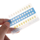 10Pcs Plastic Cold Light Teeth Whitening Color Palette Contrast Card Comparis_