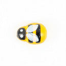 Wholesale 100Pcs Home Decor Mini Bee Wooden Sponge Self-Adhesive Wall Stickers