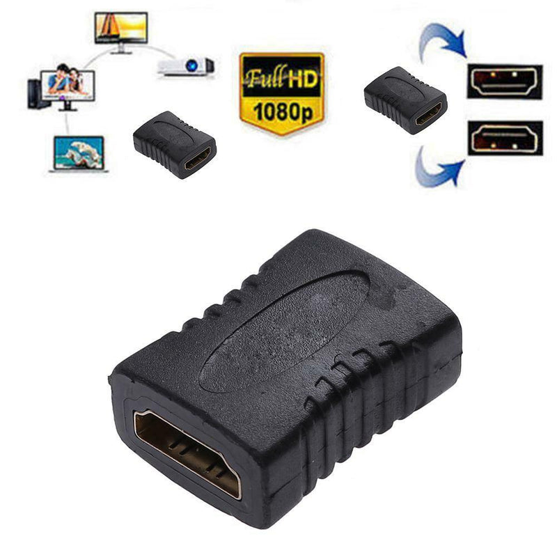 1080P HDMI to HDMI Adapter Female to Female Coupler Extender Connector