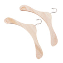 10 Wooden Coat Hangers Suit Trouser Garments Clothes Coat Hanger Bar Wardrobe