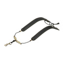Saxophone Shoulder Strap - Synthetic Leather, 100% Handmade, No Stress on Neck
