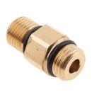 Outlet Metric Fitting M14 M14X1.5 Male to 1/4" Male NPT Pipe Gauge Adapter