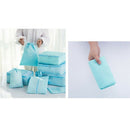 8Pcs Travel Storage Bag Set For Clothes Luggage Packing Square Organizer Su