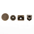 20 Sets Sewing Hooks Eye Closures Buckles for Trousers Skirt Repair Bronze